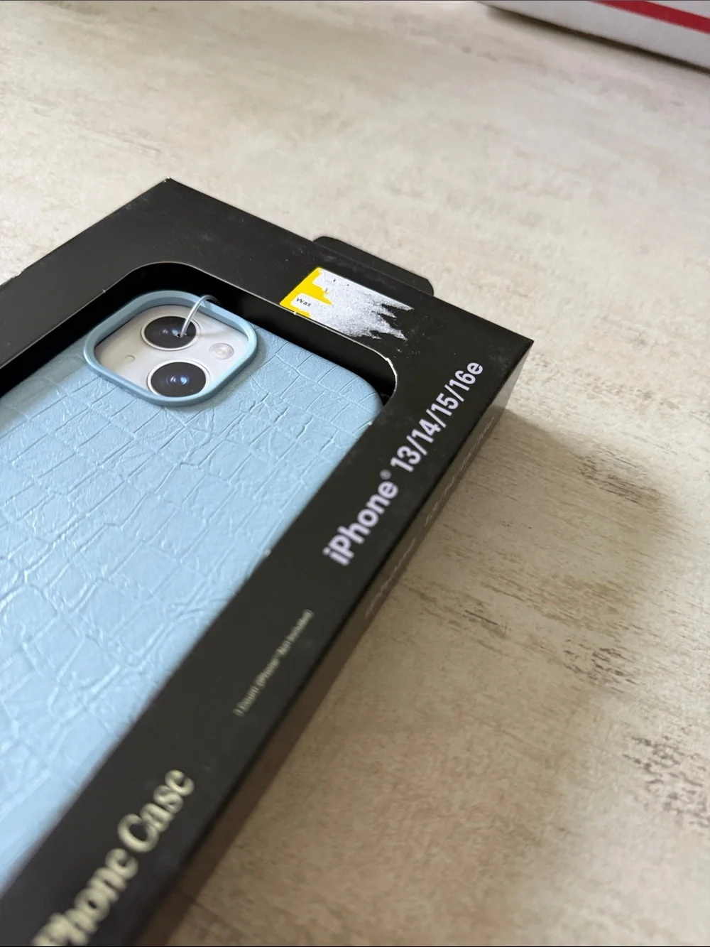 Blue Croc iPhone Case for iPhone 13/14/15/16 e